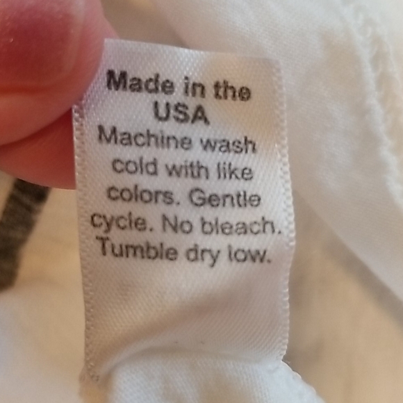 💕MICHAEL STARS💕 Sunday Morning & Mimosas Muscle Tank White One Size - Picture 9 of 9